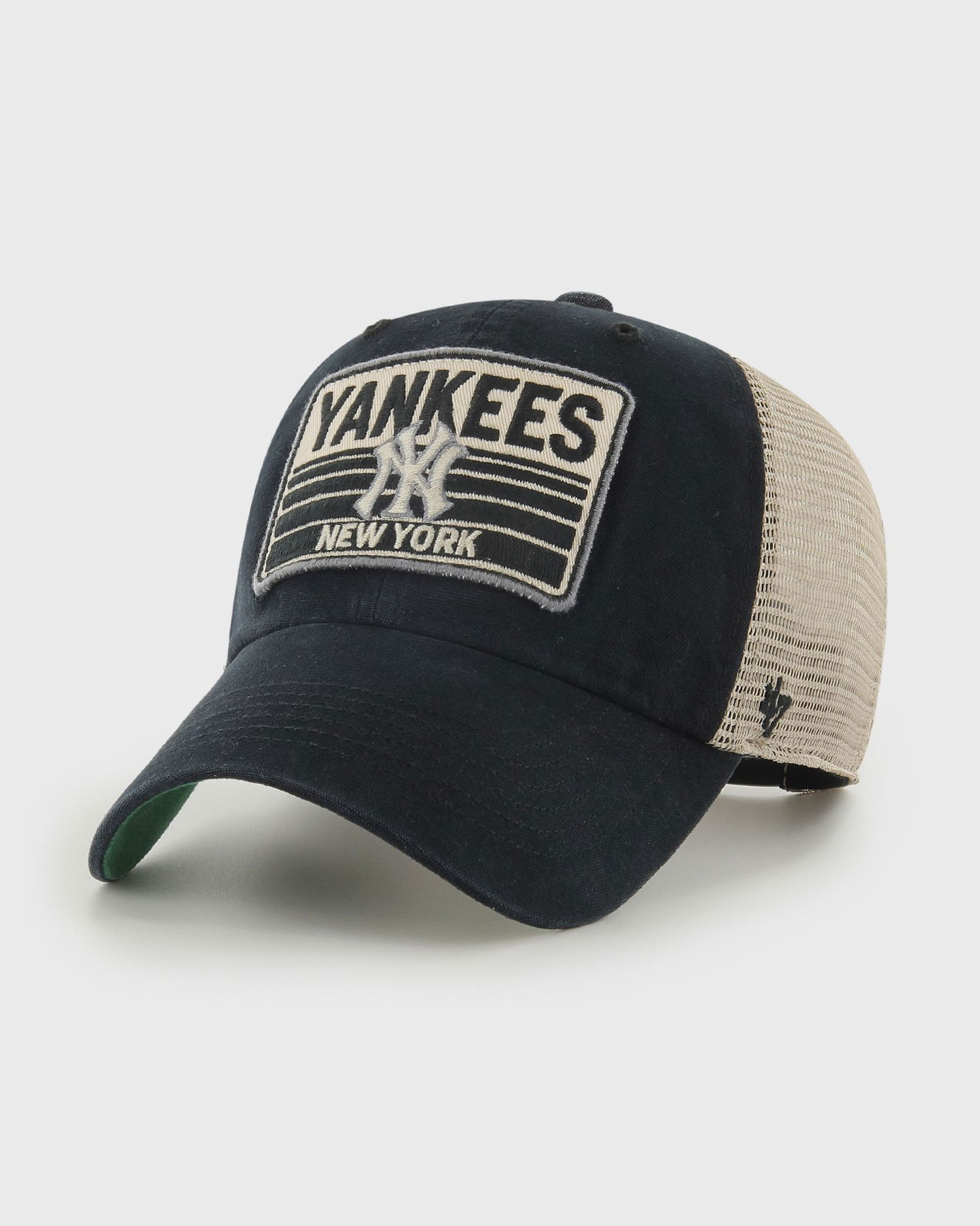 Кепка '47 Brand New York Yankees Four Stroke '47 CLEAN UP Trucker Cap чорний | B-FRSTK17BXP-VB, 0