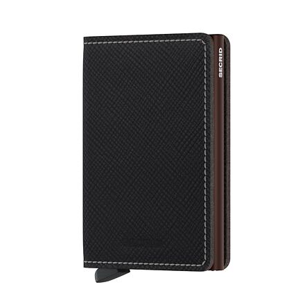 Гаманець Secrid Secrid Slimwallet Saffiano Card Holder чорний | SSa-Brown