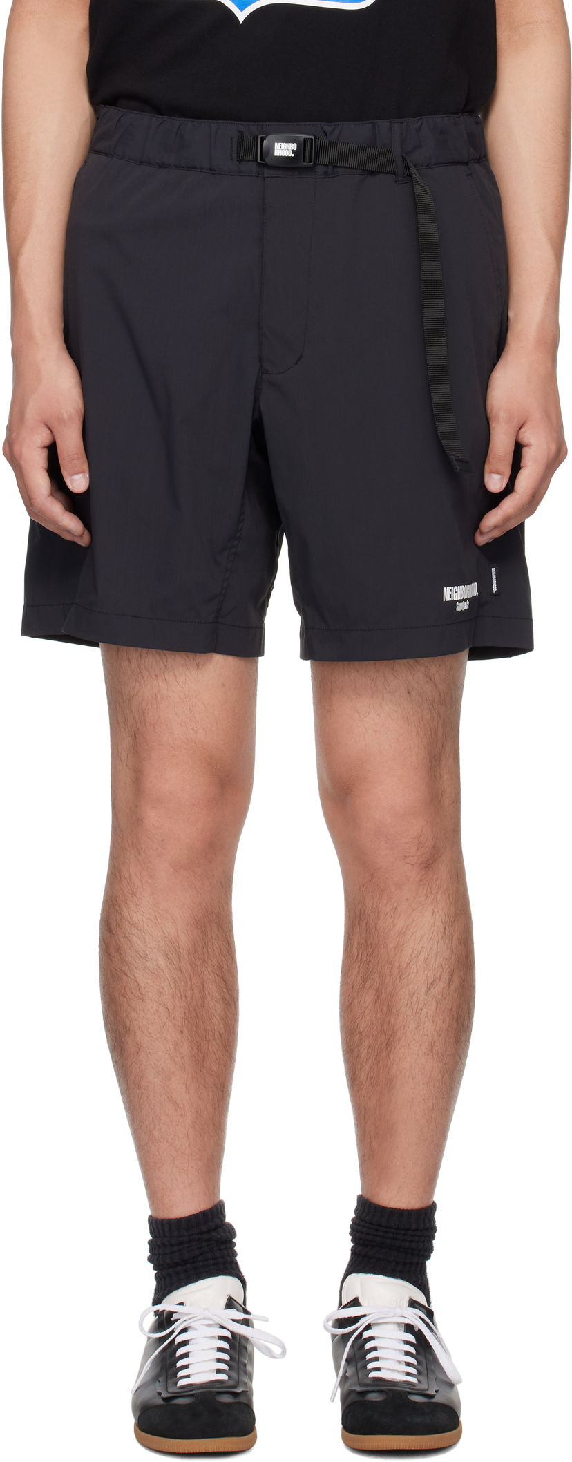 Шорти Neighborhood Neighborhood Multifunctional Shorts чорний | 251TSNH-PTM02