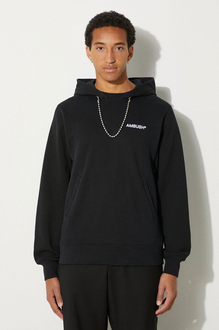 Світшоти Ambush Ballchain Hoodie чорний | BMBB001F24FLE0011001