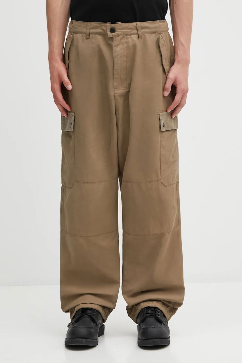 Штани карго Barbour Silverbay OS Twill Cargo Trousers бежевий | MTR0773KH11