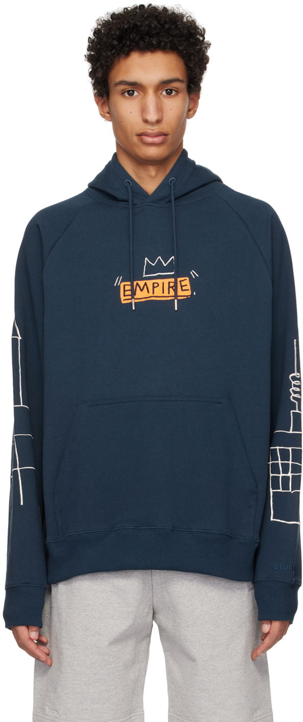 Світшоти Études Études Racing Empire Hoodie темно-синій | E23MC271A01643