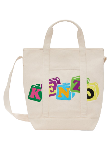 сумка-тоут KENZO BOKE Boy Strap Tote Bag бежевий | FD55SA901F34