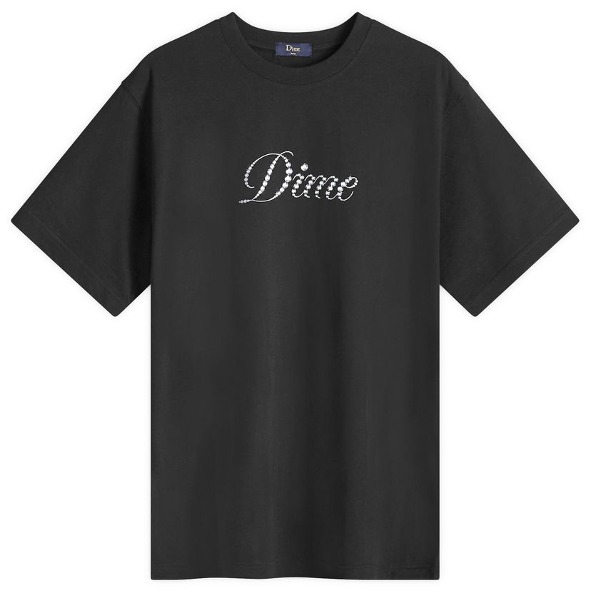 Футболка Dime Icy Cursive T-Shirt чорний | DIMESU2434BLK