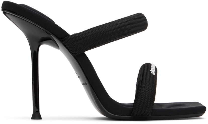 Кросівки та взуття Alexander Wang Alexander Wang Julie Heeled Sandals чорний | 30321S033