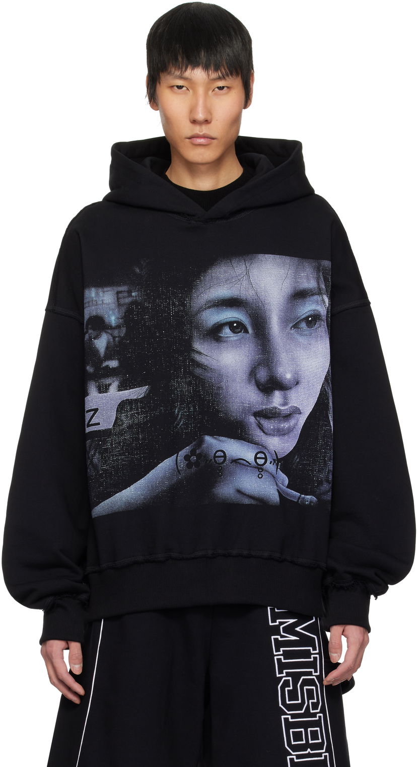 Світшоти MISBHV Maciej Kość Edition Exposed Seam Hoodie чорний | 250M209