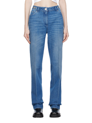 Джинси Versace Blue Tailored Синій | 1012634_1A07079