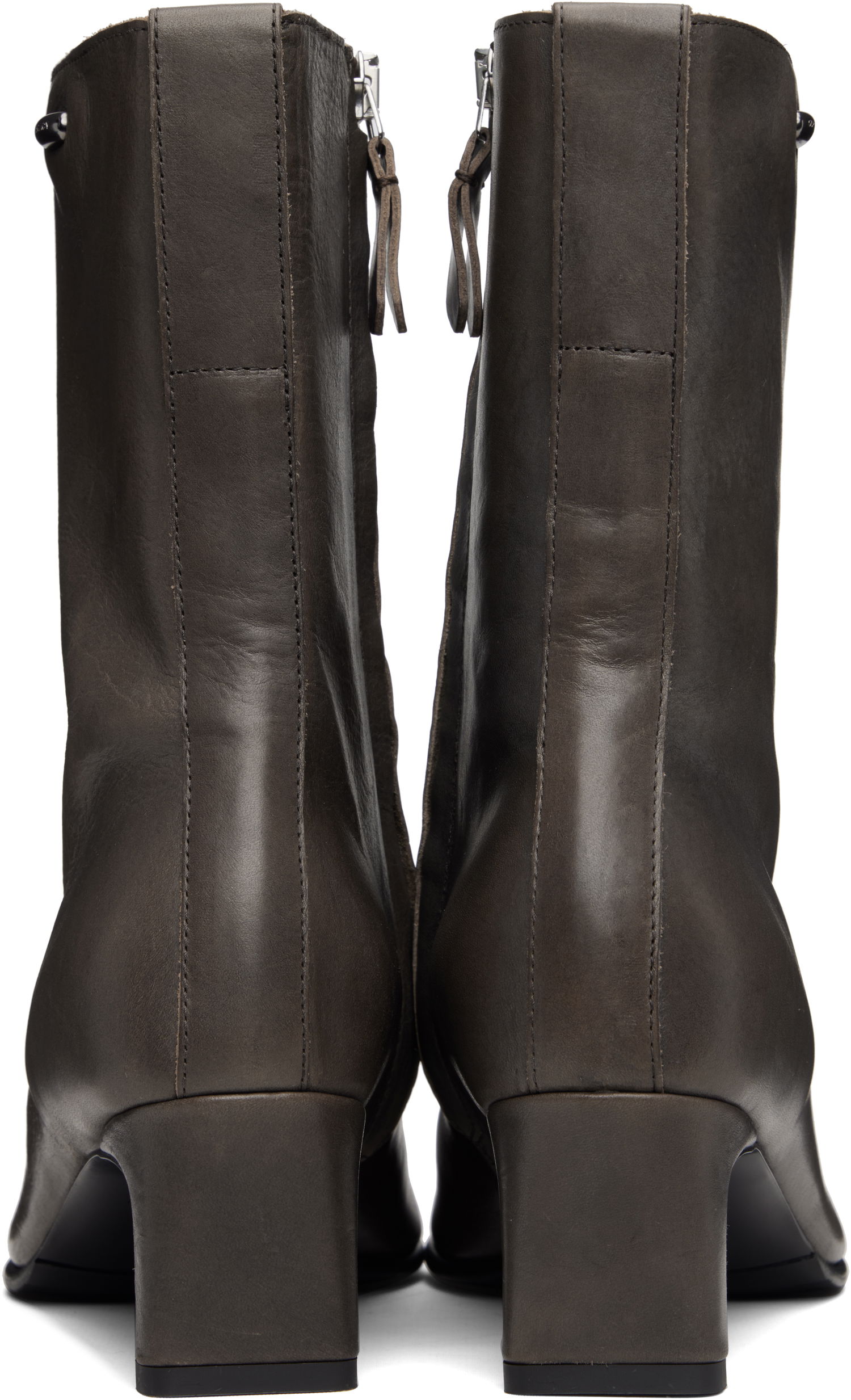 Кросівки та взуття OUR LEGACY Karasu Heel Boots Сірий | A4257KP, 1