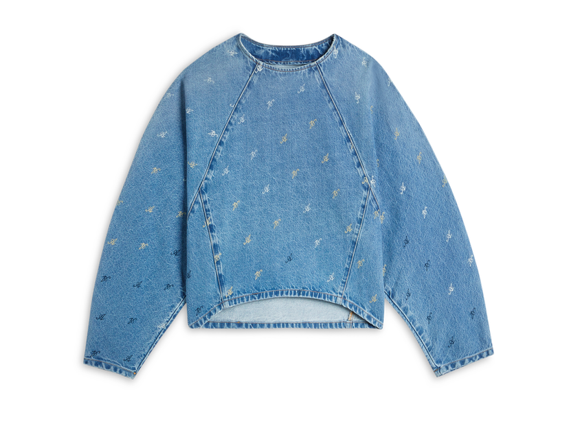 Світшоти AXEL ARIGATO Daisy Script A Sweatshirt Синій | A2162001