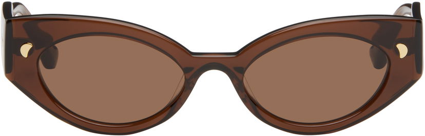 Сонцезахисні окуляри Nanushka Nanushka Azalea Sunglasses Коричневий | NW23CRSG00176
