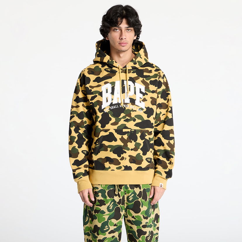 Світшоти BAPE Camo Pullover Hoodie Жовтий | 001PPK801008M YEL