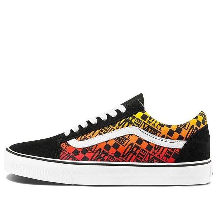 Кросівки та взуття Vans Old Skool Logo Flame чорний | VN0A4U3B2N5