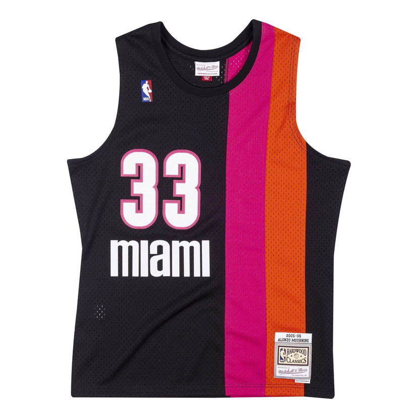 Джерсі Mitchell & Ness NBA Miami Heat Alonzo Mourning Swingman Jersey чорний | SMJYCP19242-MHEBLCK05AMO