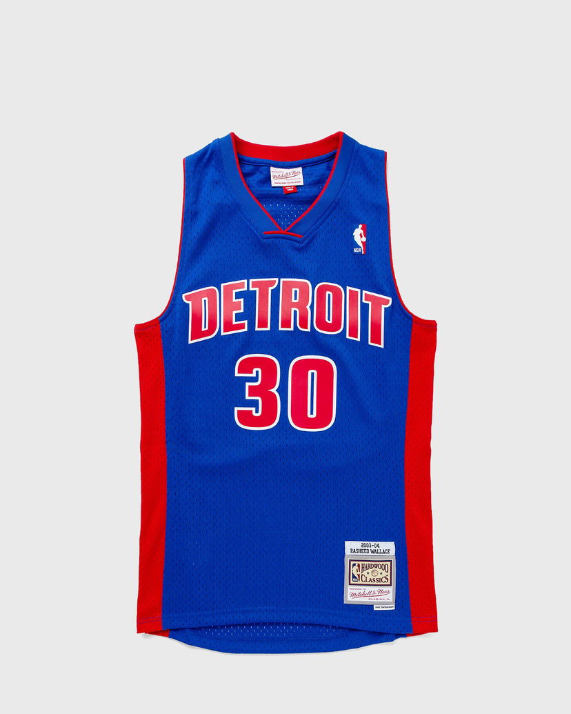Джерсі Mitchell & Ness NBA Swingman Jersey Detroit Pistons 2003-04 Rasheed Wallace #30 Синій | SMJYAC19110-DPIROYA03RWA