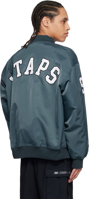 Куртка бомбер WTAPS WTAPS Nylon Team Jacket Зелений | 251TQDT-JKM02, 2