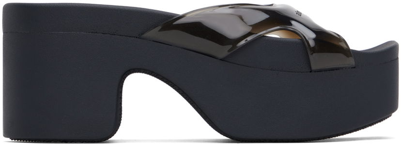Кросівки та взуття Alexander Wang Alexander Wang Sport Platform Sandals темно-синій | 30223F033