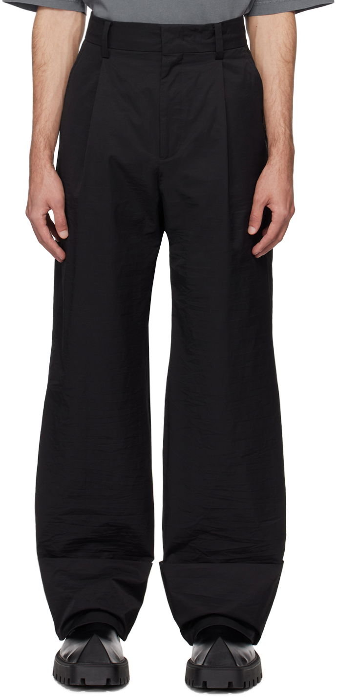 Штани We11done We11done Roll-Up Trousers чорний | WD-PT0-24-225-M-BK