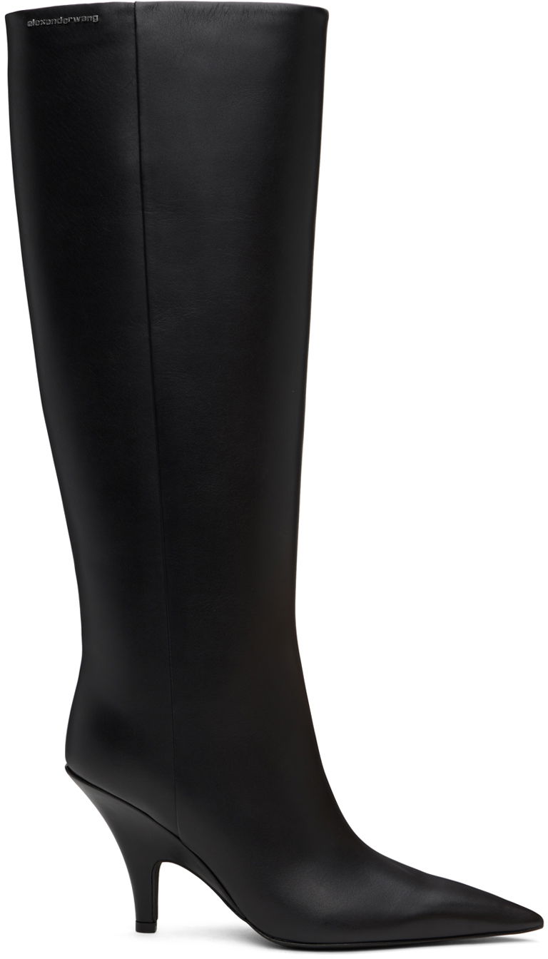 Пальто Alexander Wang Alexander Wang Diablo Kitten Heel Boots чорний | 30324B038