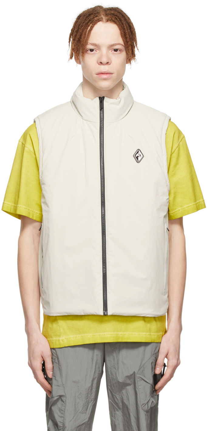 Жилет A-COLD-WALL* Light Insulated Nylon Vest білий | ACWMO092