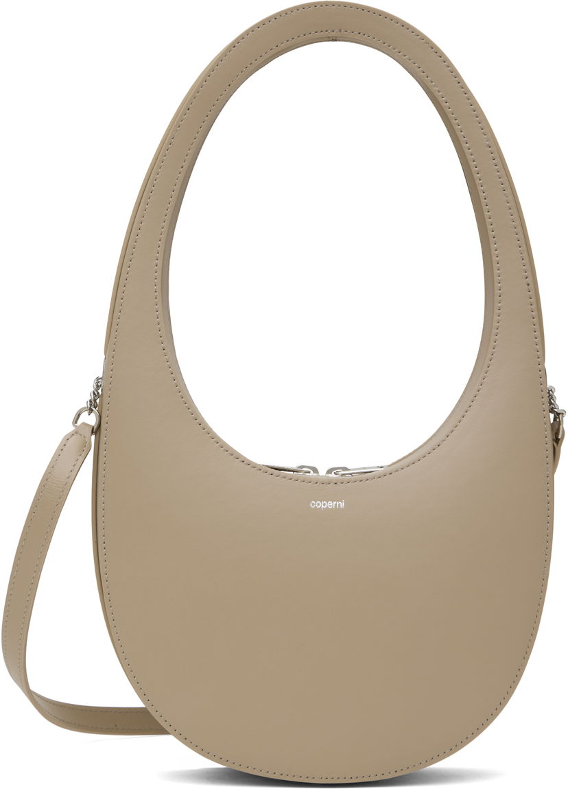 Сумочка Coperni Coperni Swipe Crossbody Bag бежевий | COPBA38F6012