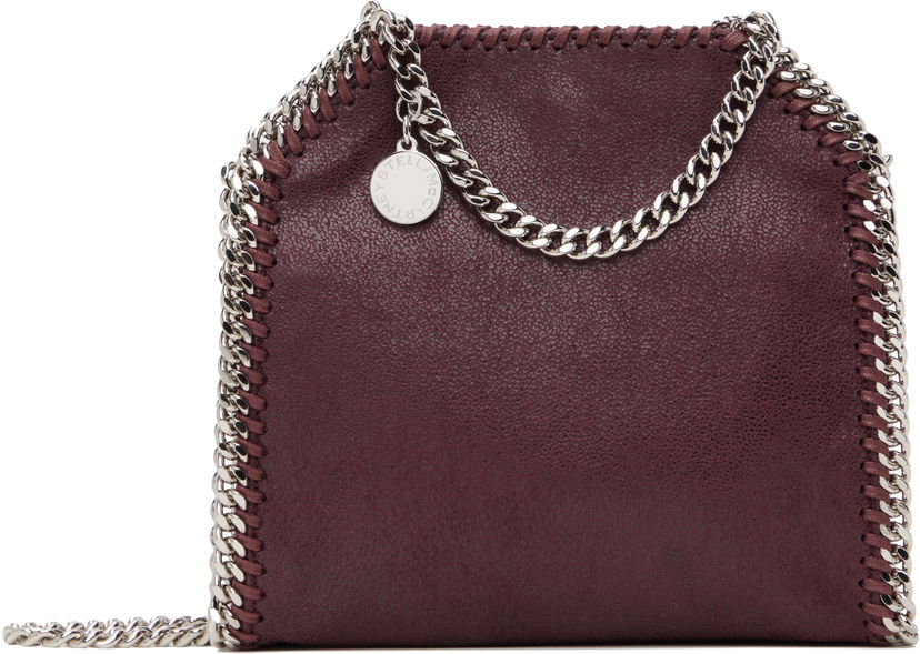 Сумочка Stella McCartney Stella McCartney Falabella Tiny Chain Bag Бордовий | 391698WP0086