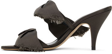 Кросівки та взуття The Row Vika Knot Heeled Sandals Сірий | F1569-W326, 2