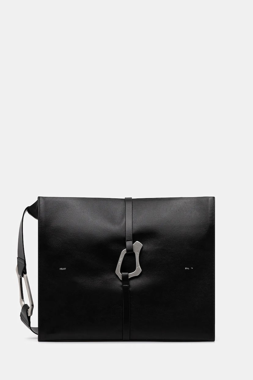Сумка HELIOT EMIL Heliot Emil Leather Shoulder Bag чорний | AW25.15.44.L03.BLK01.CO