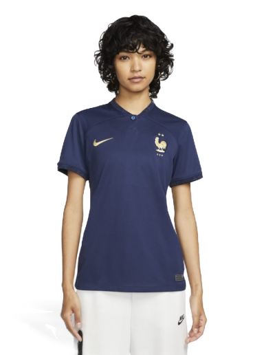 Джерсі Nike FFF 2022/23 Stadium Home Women's Dri-FIT Football Shirt темно-синій | DN0764-410