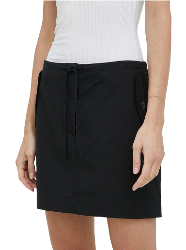 Спідниця Samsoe Samsoe Chi Zip Skirt чорний | F23100007
