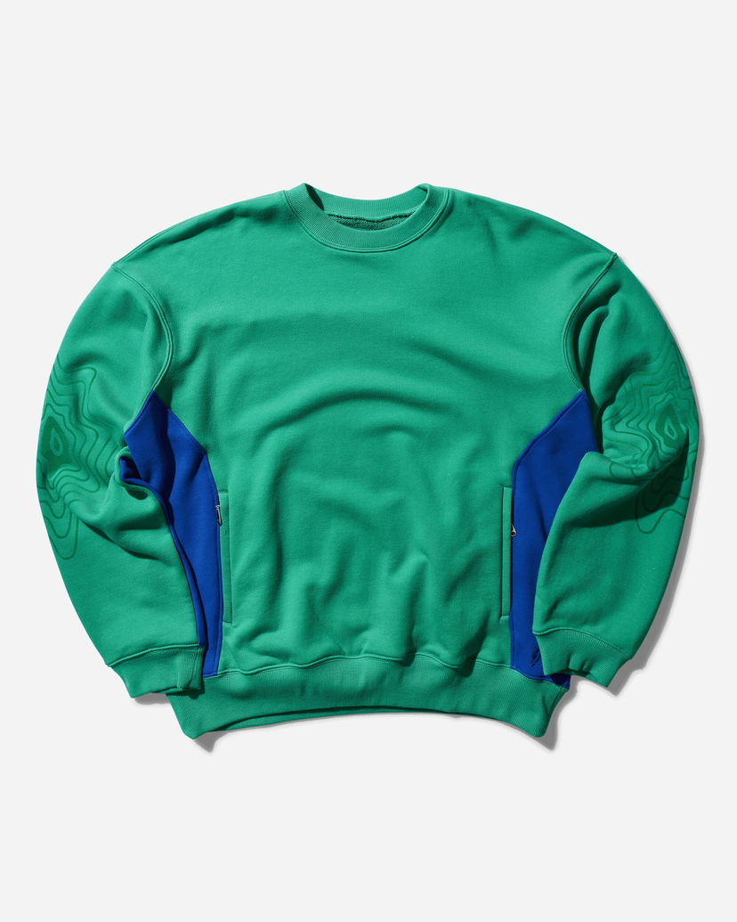 Світшоти Asics Bixance Crewneck Sweatshirt Зелений | 2203A297-300
