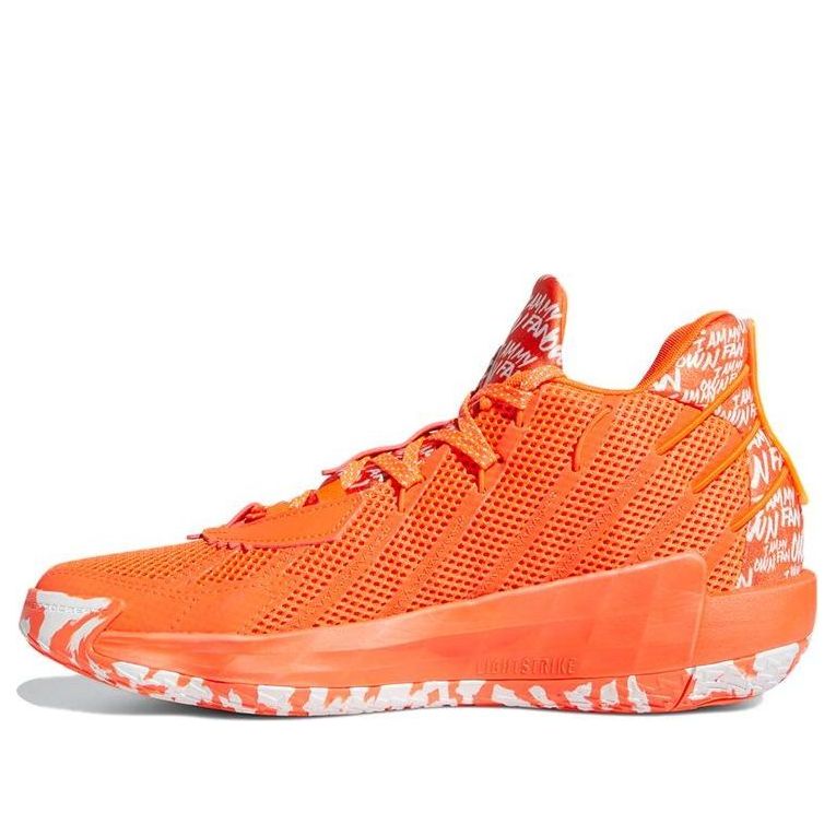 Кросівки та взуття adidas Originals Dame 7 'I Am My Own Fan' Помаранчевий | FY0161