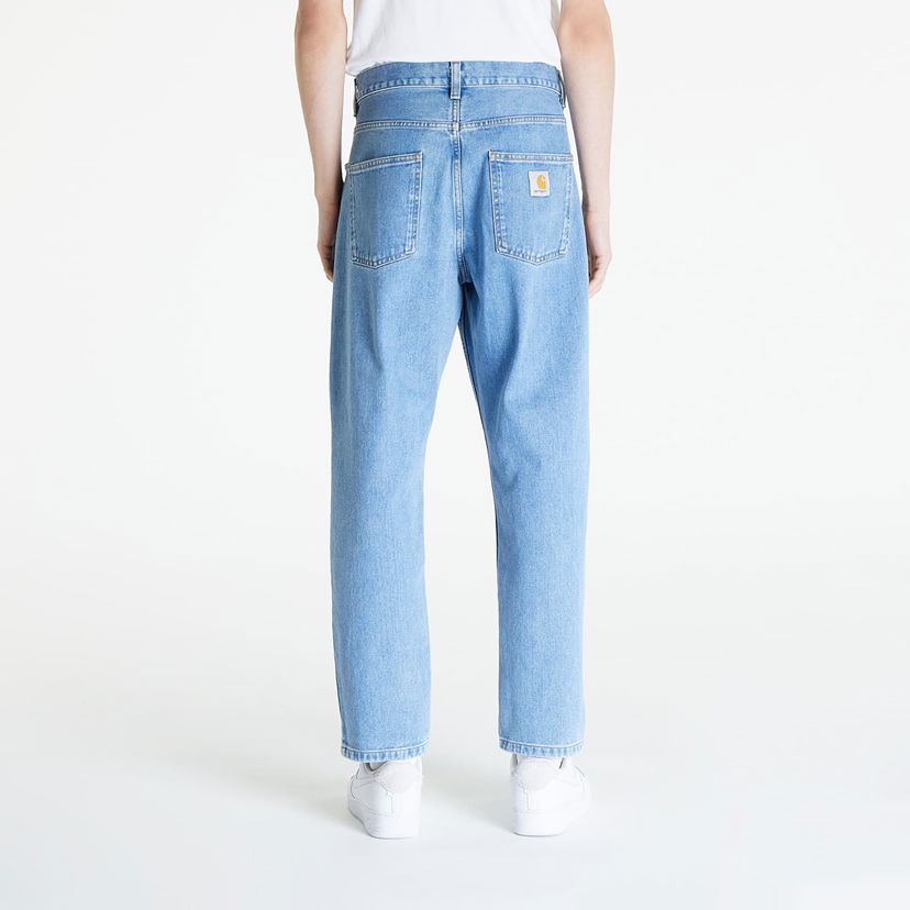 Штани і джинси Carhartt WIP Newel Pant Blue (Stone Bleached) Синій | I029208_01_12