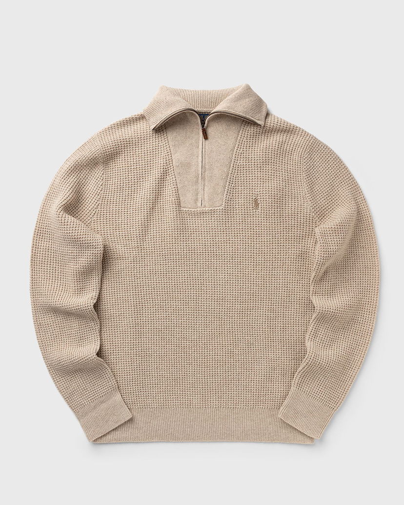 Cветр Polo by Ralph Lauren Long Sleeve Waffle Knit Pullover бежевий | 710941101004