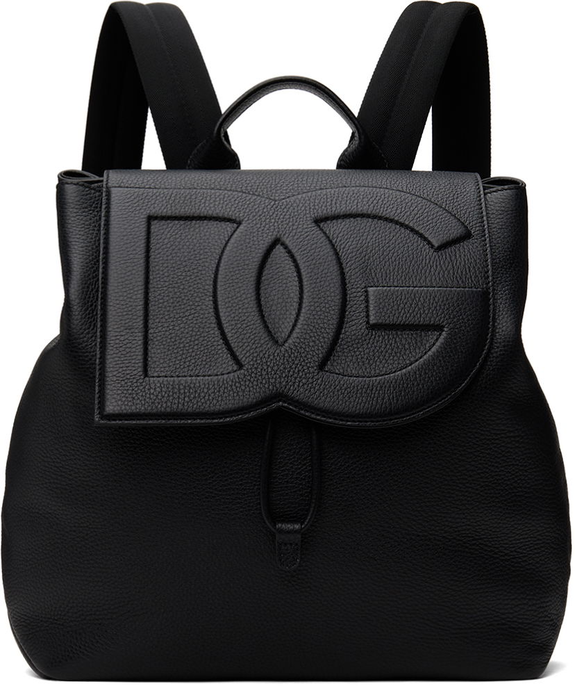 Рюкзак Dolce & Gabbana Deerskin Backpack чорний | BM2331A8034