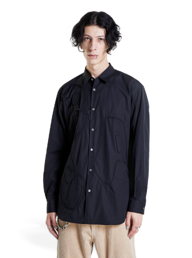 Сорочка Comme des Garçons Shirt Woven чорний | FJ-B007-W22