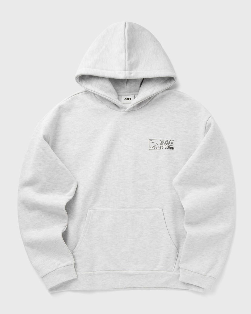 Світшоти OBEY Nico Heavy Hoodie Сірий | 112470255-AGRY