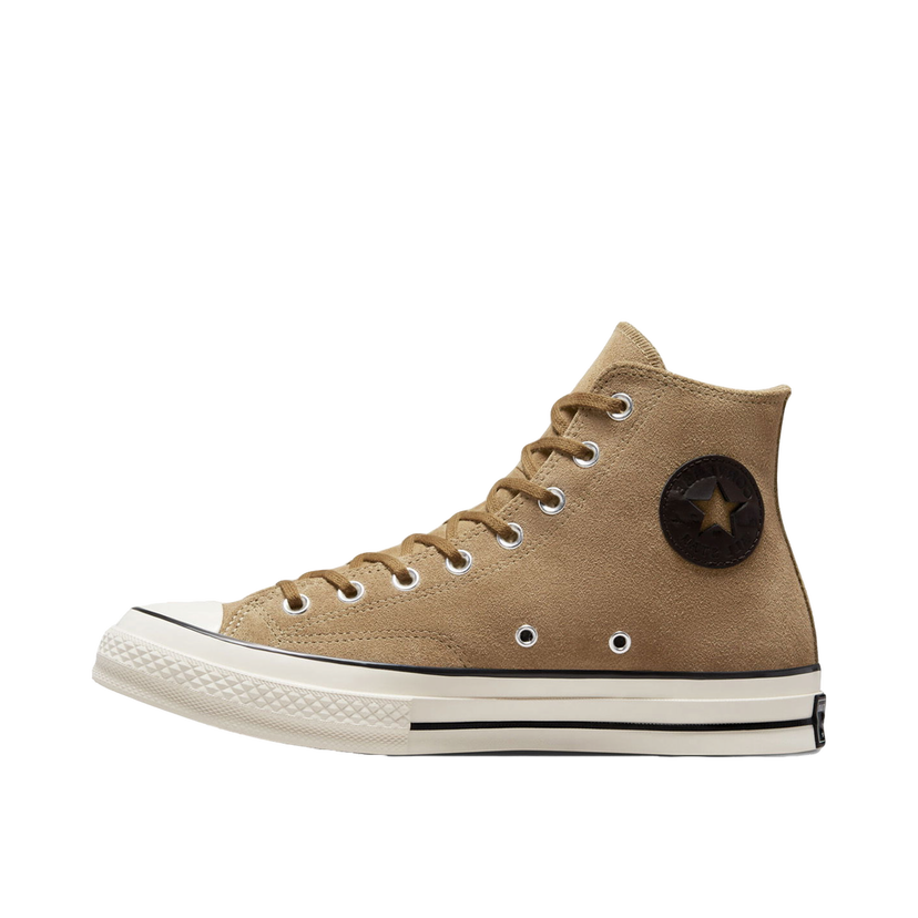 Кросівки та взуття Converse Chuck 70 Suede бежевий | A01457C