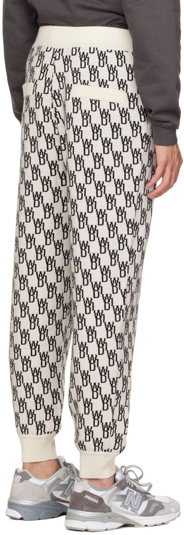 Спортивні штани We11done Patterned Tapered Lounge Pants білий | WD-KP9-20-102-U-IV, 2
