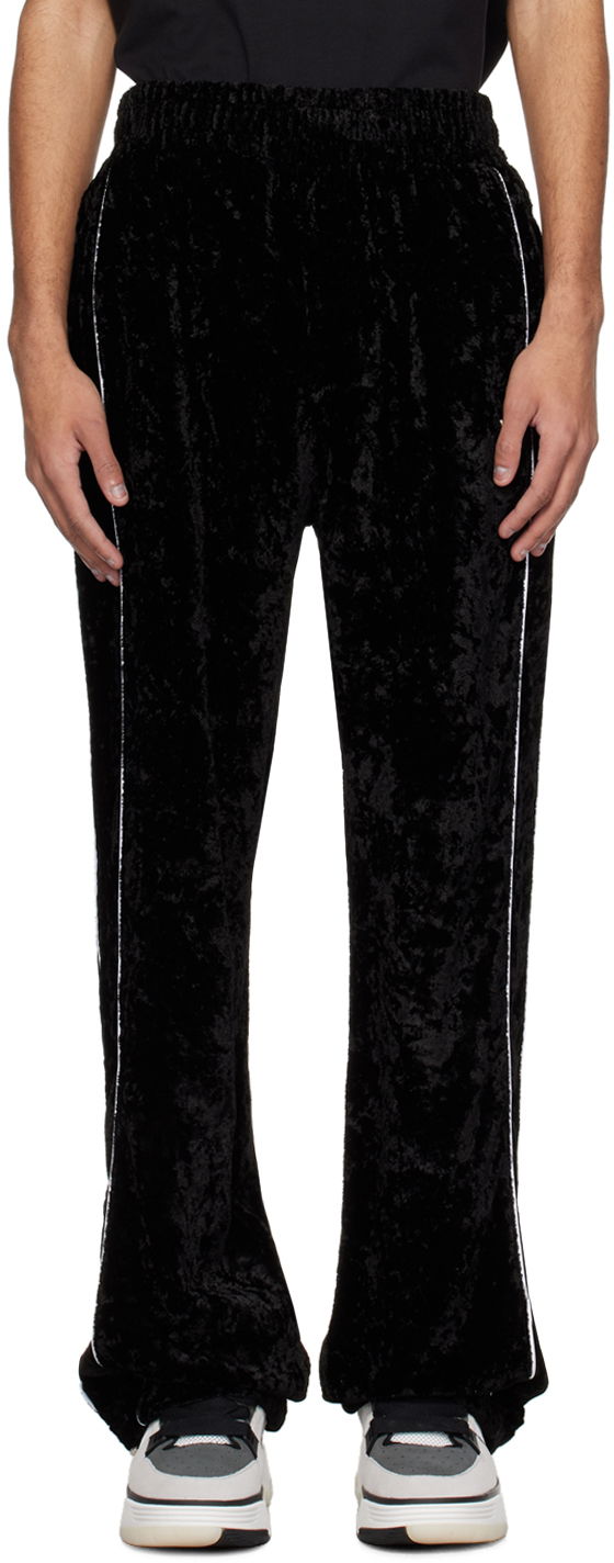 Спортивні штани AMIRI Velvet Sweatpants чорний | PS24MAW015