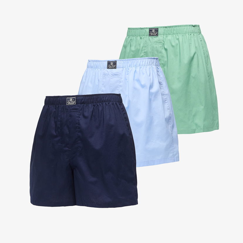 Боксери Polo by Ralph Lauren Ralph Lauren Open Boxer Brief 3-Pack Різнокольоровий | 714830273034