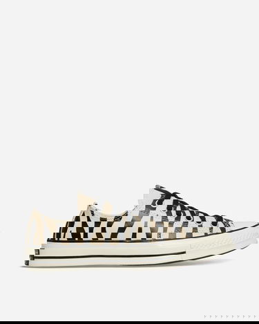 Кросівки та взуття Converse Chuck 70 Glow-In-The-Dark Zebra Print бежевий | A13438C, 1