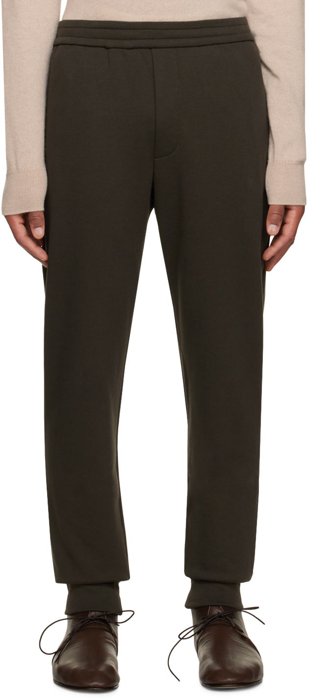 Спортивні штани The Row Edgar Sweatpants Зелений | 349-K290