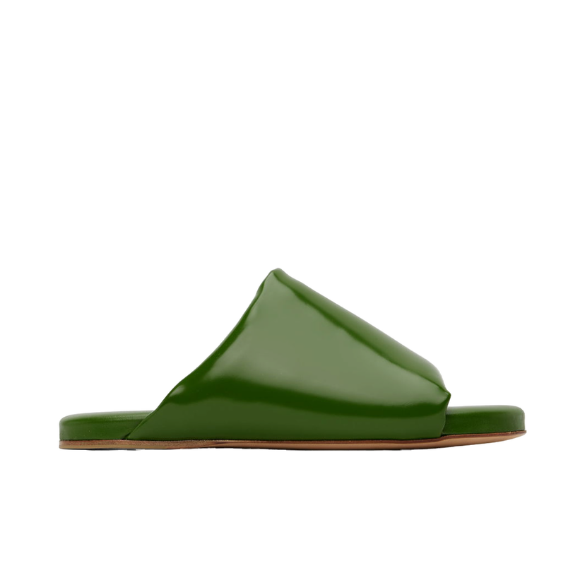 Кросівки та взуття Bottega Veneta Cushion Slides "Green" Зелений | 729892 V2LR0