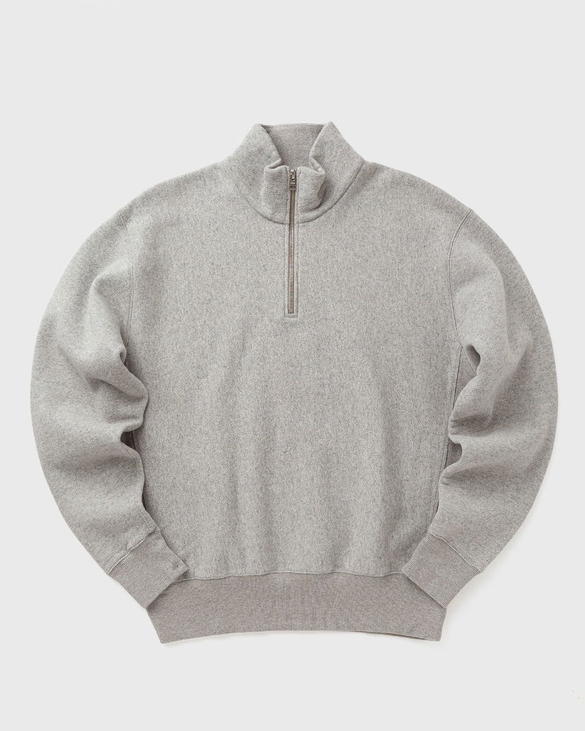 Світшоти NORSE PROJECTS Ketel Relaxed Cotton Wool Half Zip Sweatshirt Сірий | N20-1384-1500