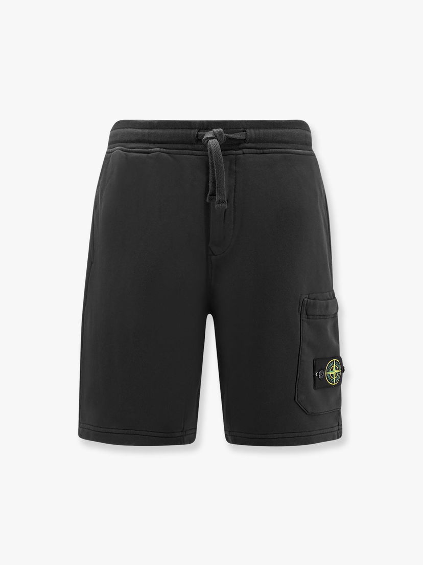 Шорти Stone Island Black Bermuda Shorts чорний | K1S156200012S0051V0029