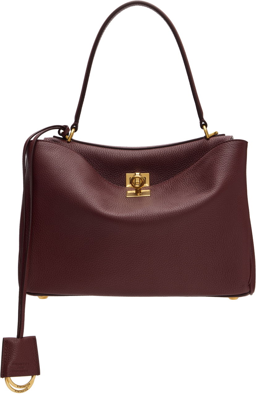 Сумочка Balenciaga Balenciaga Rodeo Small Bag Бордовий | 789779 2ABV5