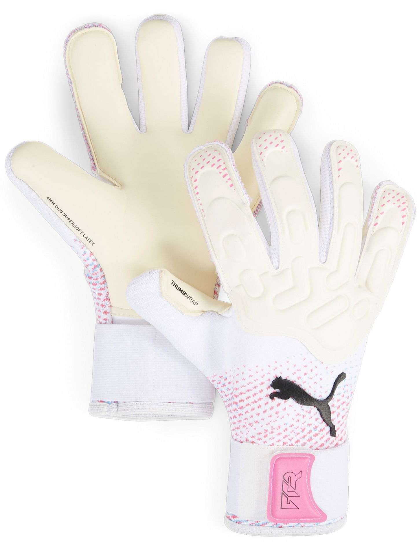 Рукавички Puma FUTURE Pro Hybrid Goalkeeper Gloves with 4MM Duo Supersoft Latex and Thumbwrap Різнокольоровий | 041924-01, 0
