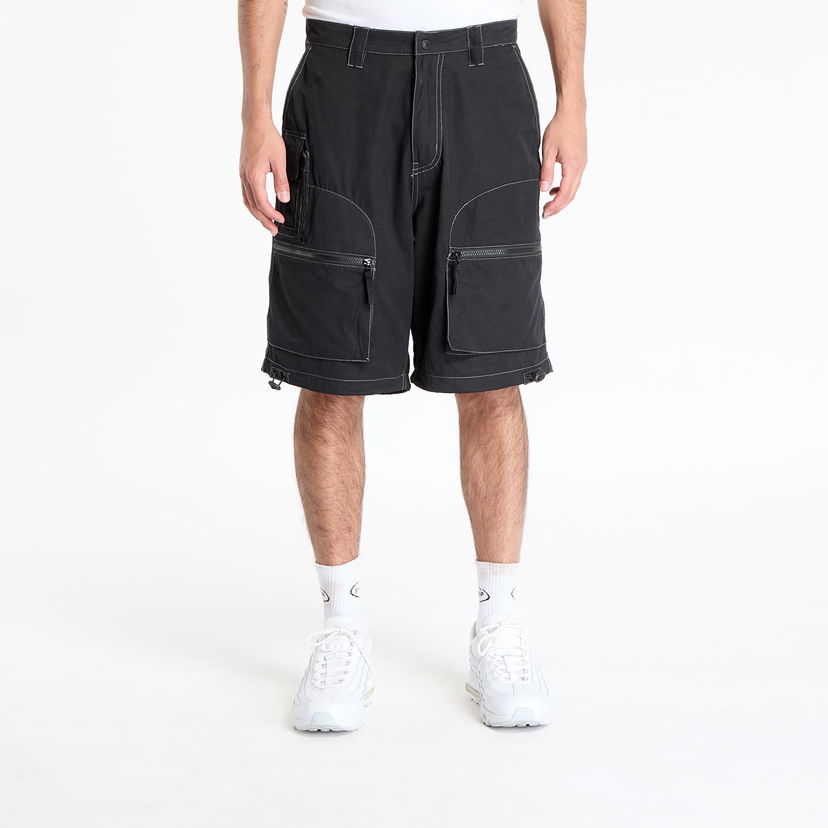 Шорти Pleasures PLEASURES Raider Cargo Shorts чорний | P25SU026 BLACK