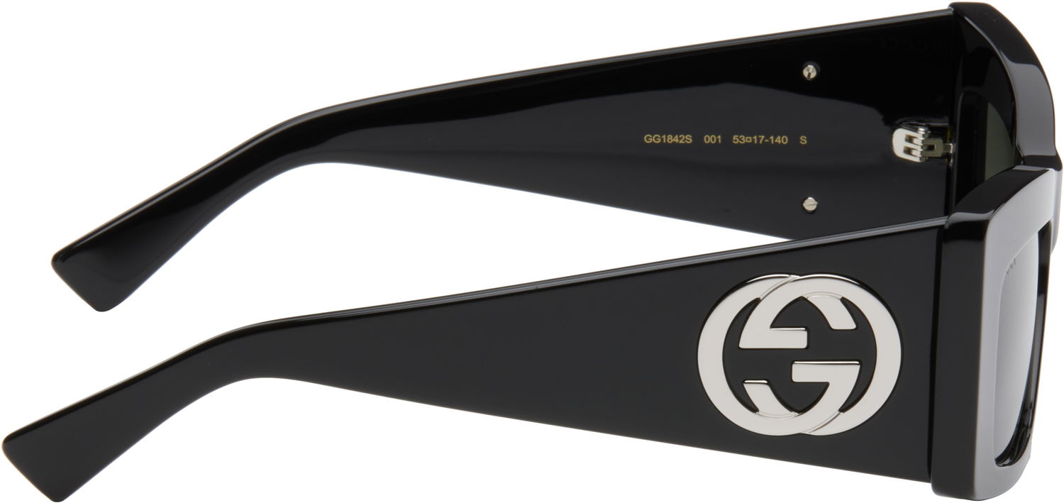 Сонцезахисні окуляри Gucci Square Frame Sunglasses чорний | GG1842S-001, 1