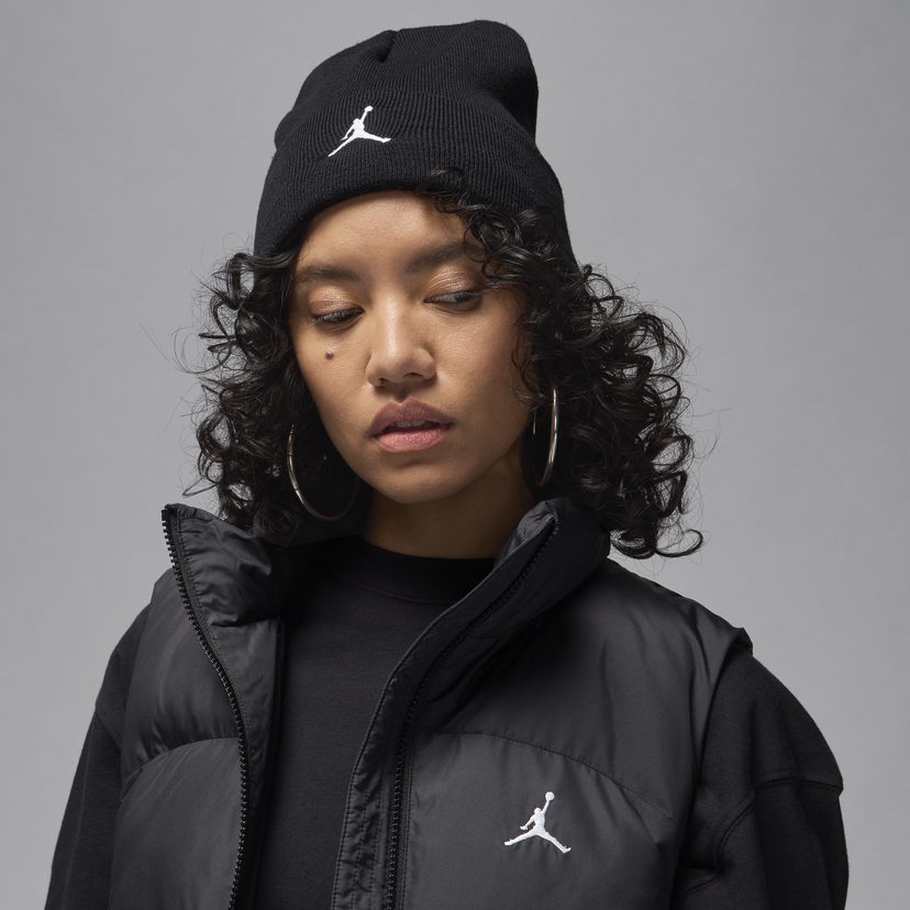 Шапка Jordan Peak Satin-Lined Beanie чорний | HJ3224-010
